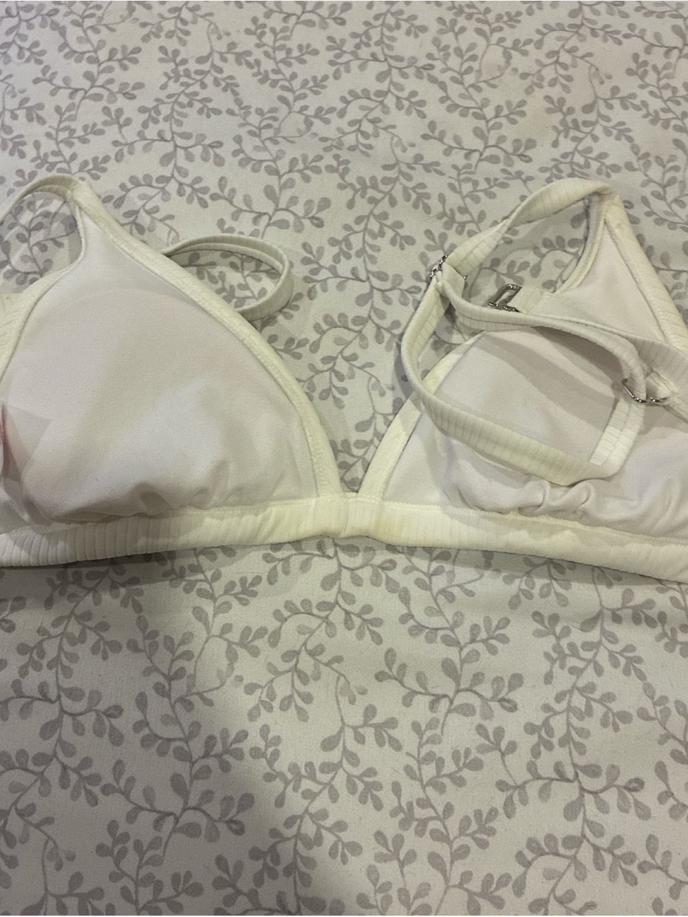 Women's Ribbed Triangle bikini - Picture 2 of 2